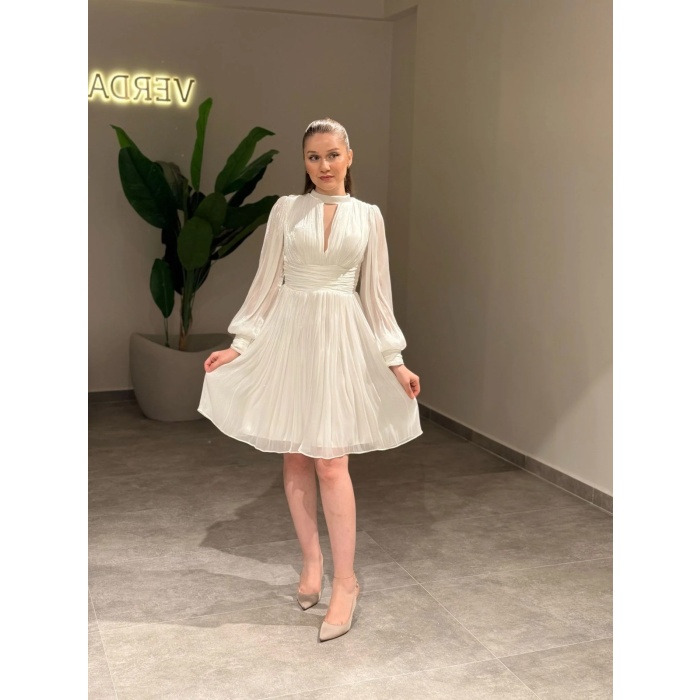 YENİ VERDA MODA KADIN TİVAT ABİYE ELBİSE TİVAT