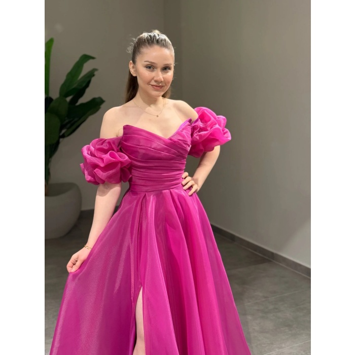 YENİ VERDA MODA KADIN ABİYE ELBİSE İLAY