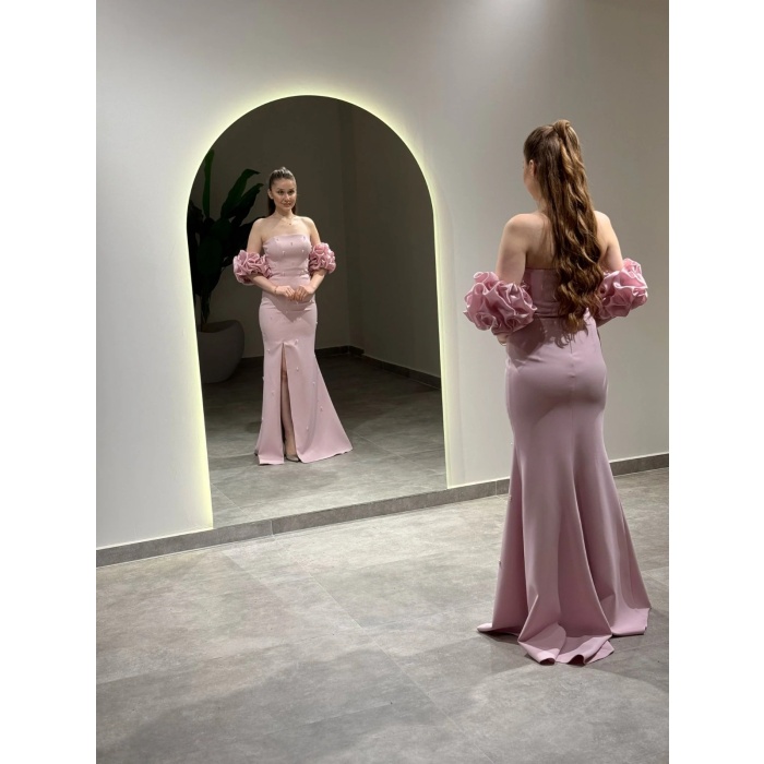 YENİ VERDA MODA KADIN DİEGA ABİYE ELBİSE DİEGA