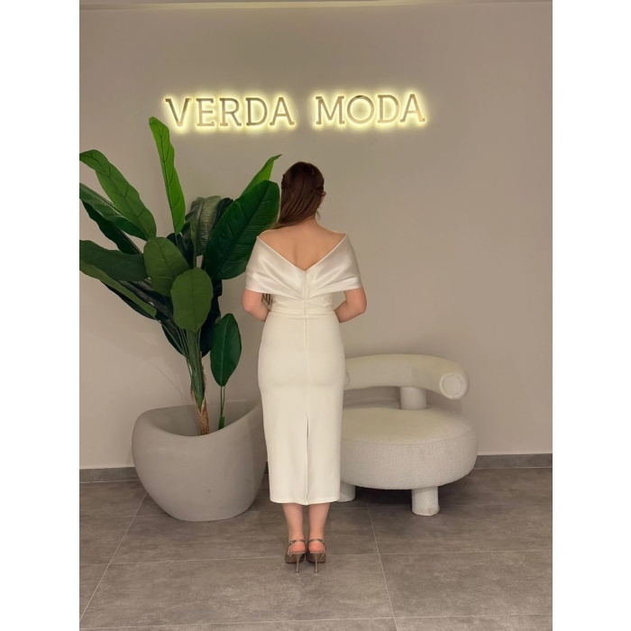 YENİ VERDA MODA KADIN RÜYA ABİYE ELBİSE RÜYA