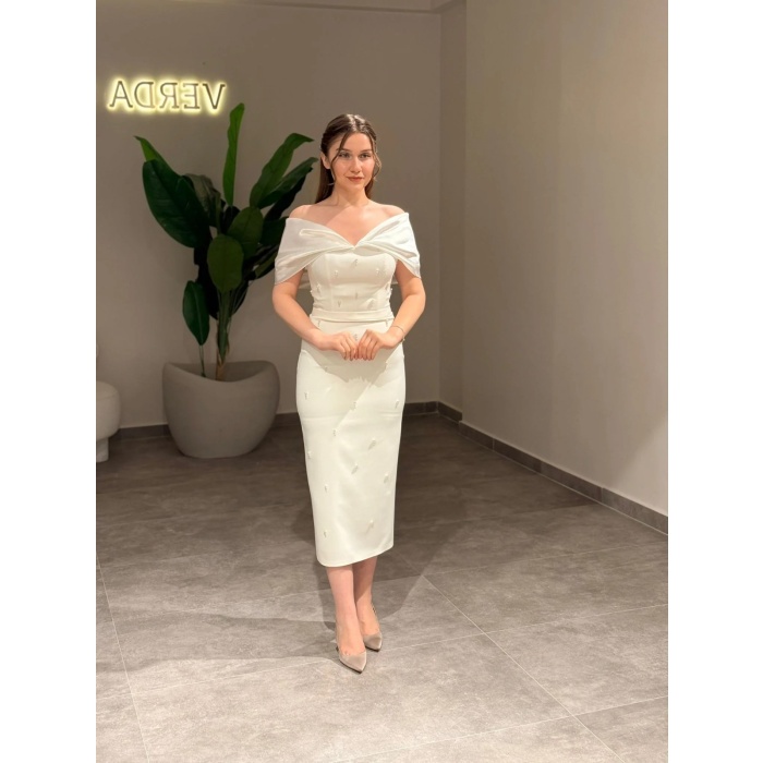 YENİ VERDA MODA KADIN RÜYA ABİYE ELBİSE RÜYA