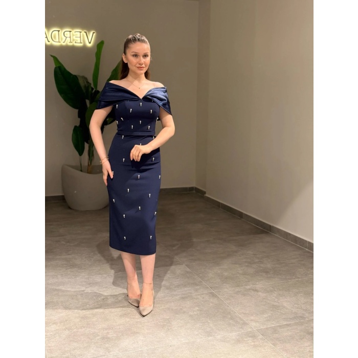 YENİ VERDA MODA KADIN RÜYA ABİYE ELBİSE RÜYA