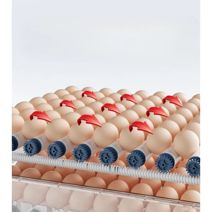 Epo-w64 Tam Otomatik Kuluçka Makinesi 64 Yumurta Kapasiteli Civciv Kaz Ördek Uyumlu + Yedek Motor