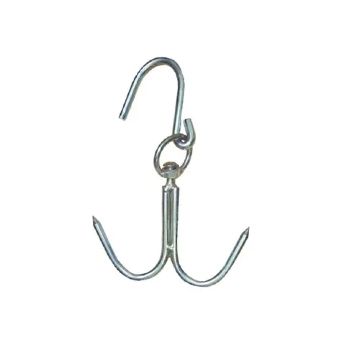 8 Mm Kasap Et Kancası - 239li Dönerli Set - Paslanmaz Çelik - Et İşleme - Hijyenik - Düzenli - Dayanıklı - Uzun Ömürlü