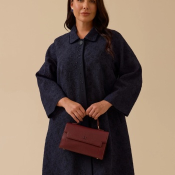 YENİ SEÇİL KADIN büyük beden desenli jakar kap 10002522514003