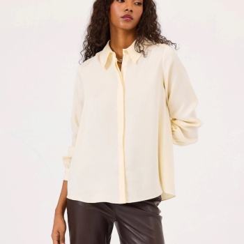 YENİ SEÇİL KADIN düğmeli uzun kollu gömlek 10002421510010