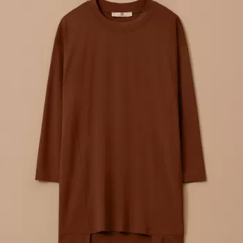 YENİ SEÇİL KADIN sıfır yaka basic tunik 10002521211025