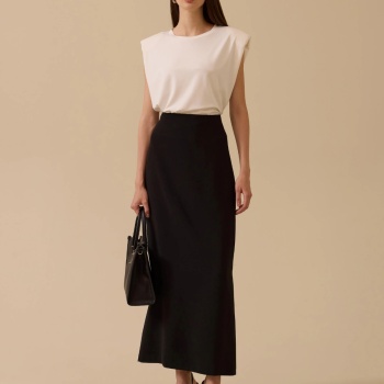 YENİ SEÇİL KADIN düz kesim uzun etek 10002521611007