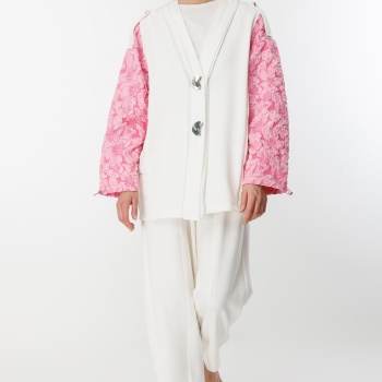 YENİ GHİSA KADIN Brokar Kumaş Mixli Takım TAKIM 25YGSTKM3111