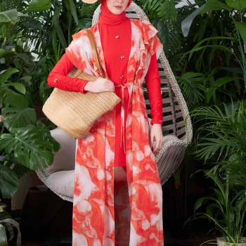 YENİ MOODBASİC KADIN DESEN BASKILI PAREO SW35.38