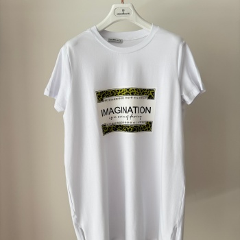 YENİ MOODBASİC KADIN TAŞLI BASKILI T-SHİRT MB27.182