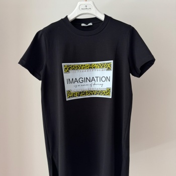 YENİ MOODBASİC KADIN TAŞLI BASKILI T-SHİRT MB27.182