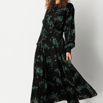 YENİ GHİSA KADIN ELBİSE 26KGSELB4104