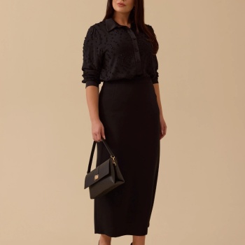 YENİ SEÇİL KADIN büyük beden basic etek 10002521614004