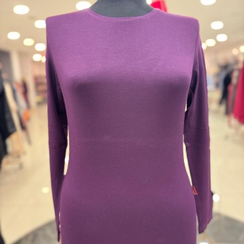 ENSAR GİYİM KADIN UZUN KOLLU SIFIR YAKA PENYE BODY