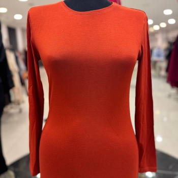 ENSAR GİYİM KADIN UZUN KOLLU SIFIR YAKA PENYE BODY