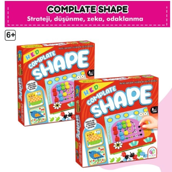 Complate Shape Renklerle Zekanı Konuşturma Oyunu