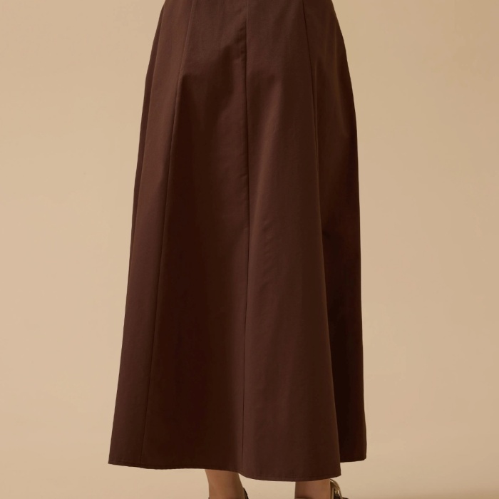 YENİ SEÇİL KADIN düğme detaylı cepli etek 10002421611008