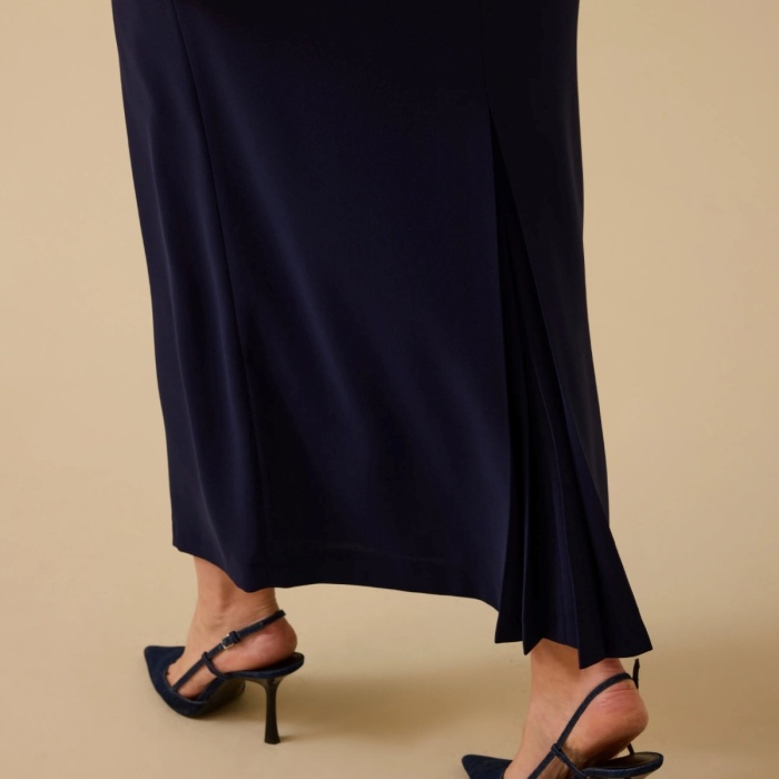 YENİ SEÇİL KADIN büyük beden düz kesim etek 10002511614005