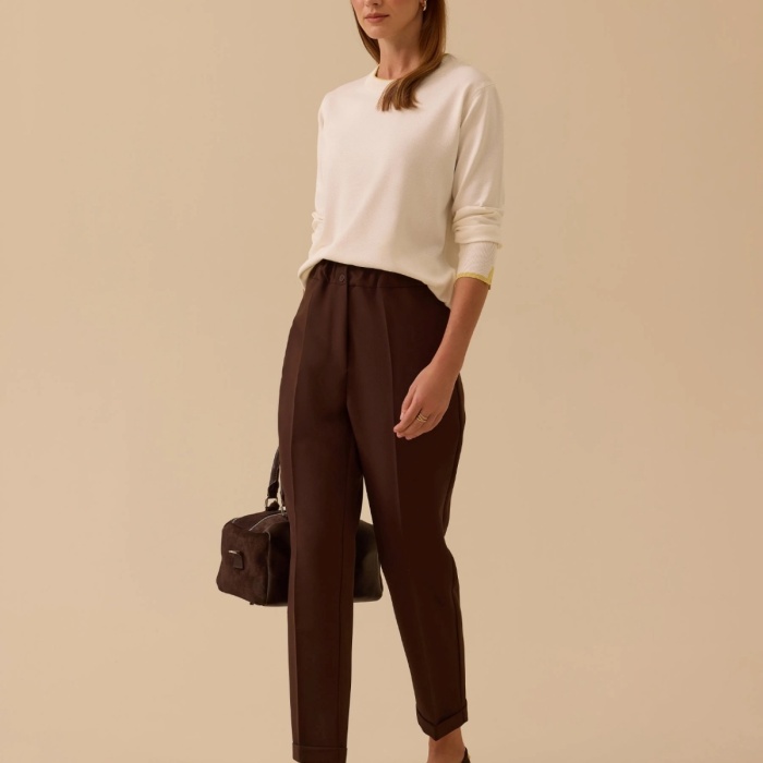 YENİ SEÇİL KADIN lena havuç kesim pantolon 10002521010036