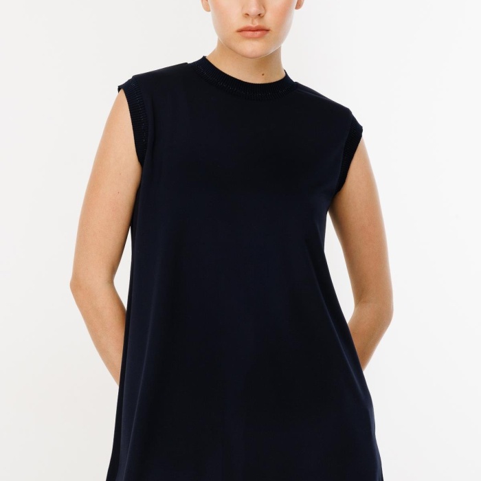 YENİ GHİSA KADIN KOLSUZ TUNİK GSBASİC4677