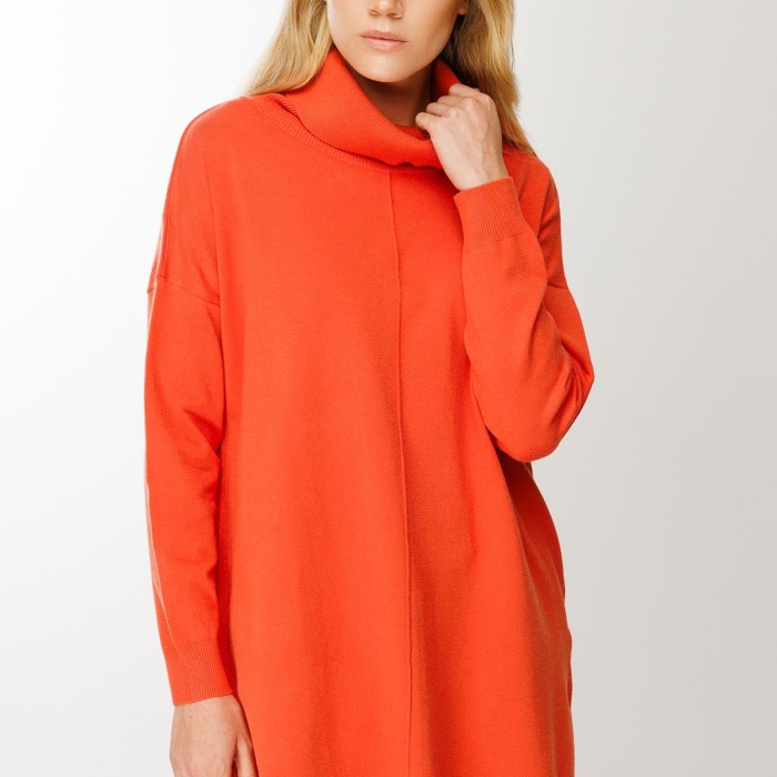 YENİ GHİSA KADIN DEGAJE YAKA TRİKO TAKIM 5KOBTKM4158