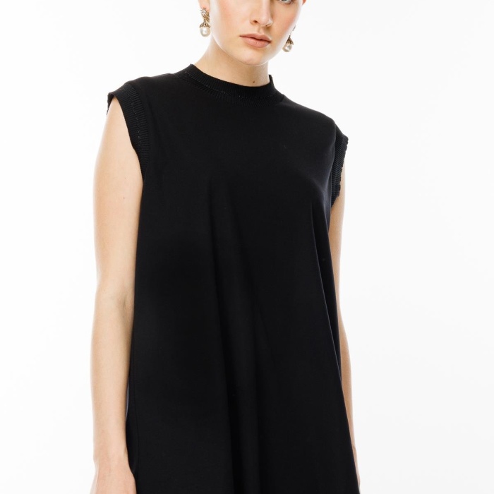 YENİ GHİSA KADIN KOLSUZ TUNİK GSBASİC4677