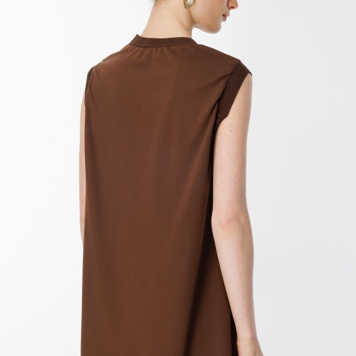 YENİ GHİSA KADIN KOLSUZ TUNİK GSBASİC4677