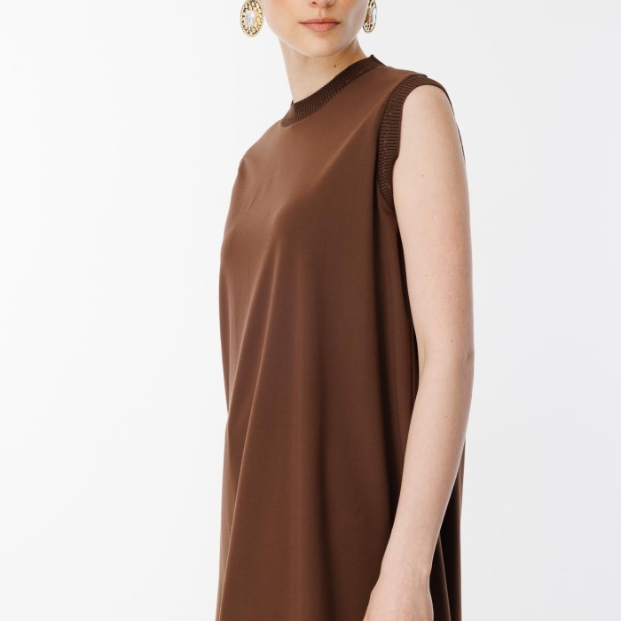 YENİ GHİSA KADIN KOLSUZ TUNİK GSBASİC4677