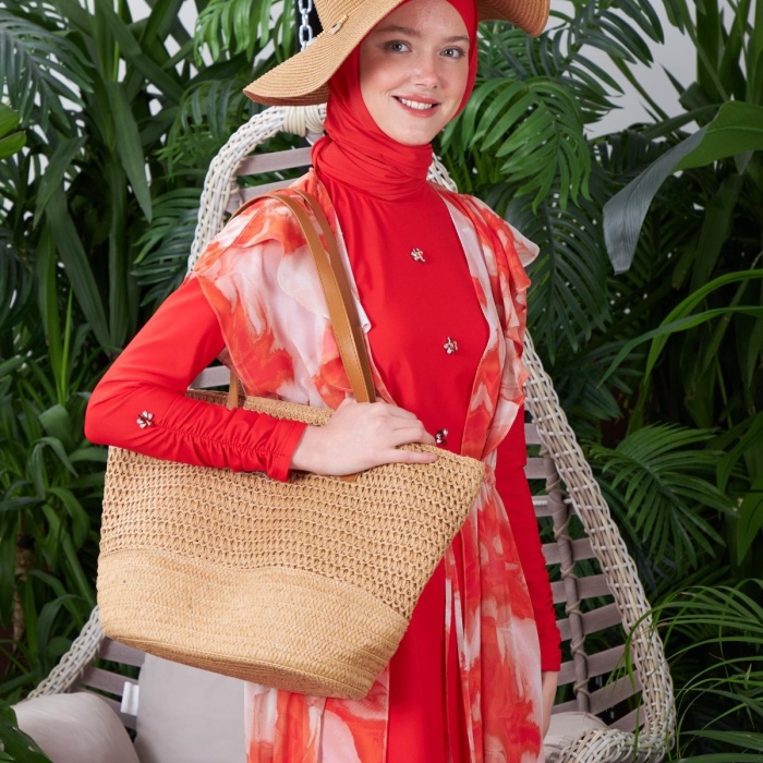 YENİ MOODBASİC KADIN DENİZ KABUĞU ŞAPKA SW03.0012