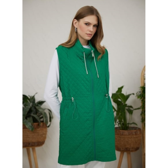 YENİ MOODBASİC KADIN BÜYÜK BEDEN KAPİTONE YELEK BB28.70