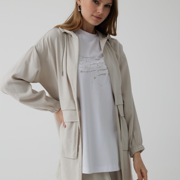 YENİ MOODBASİC KADIN RENKLİ BASKILI T-SHİRT MB27.183