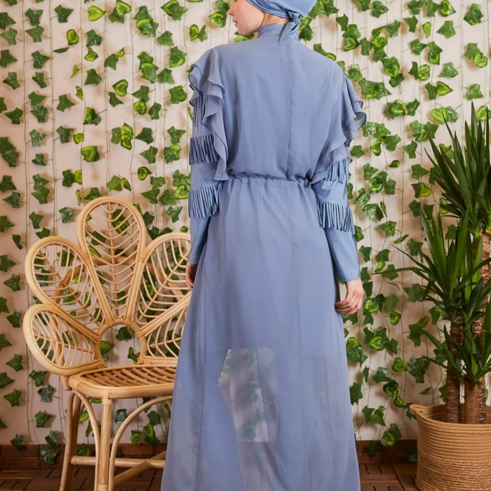 YENİ MOODBASİC KADIN VOLANLI ŞİFON PAREO SW35.33