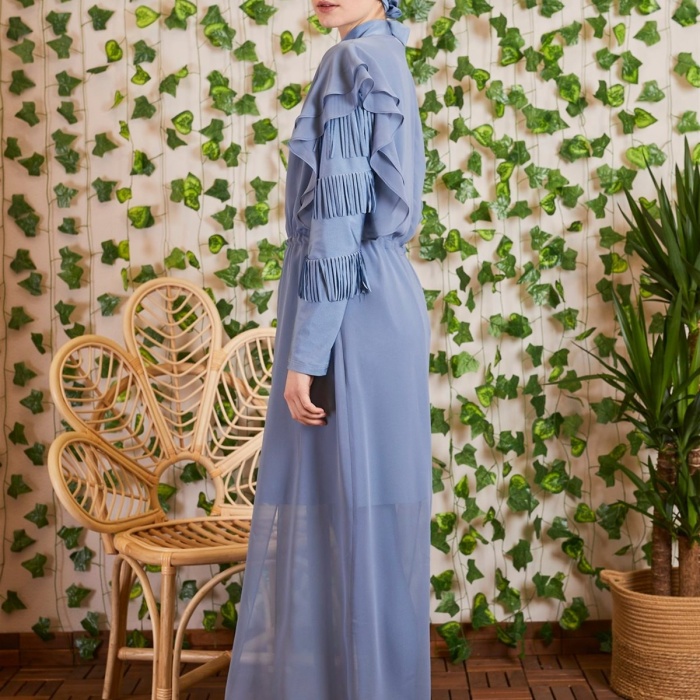 YENİ MOODBASİC KADIN VOLANLI ŞİFON PAREO SW35.33