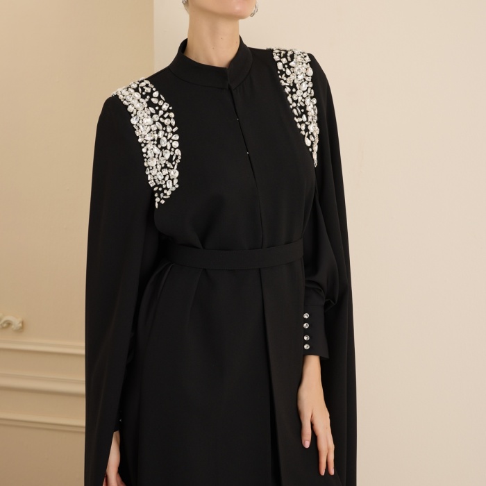 YENİ SENNA DESİGN KADIN JE PARLE DRESS SET ELBİSE TAKIM SD251051094002