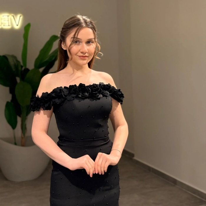 YENİ VERDA MODA KADIN AYPERİ ABİYE ELBİSE AYPERİ