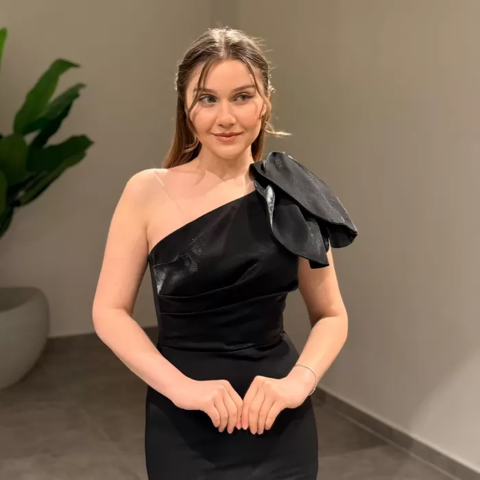 YENİ VERDA MODA KADIN TEDRA ABİYE ELBİSE TEDRA