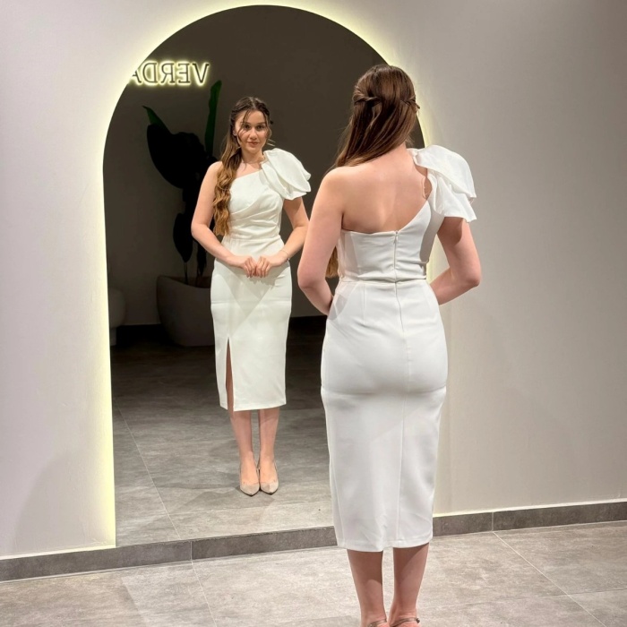 YENİ VERDA MODA KADIN TEDRA ABİYE ELBİSE TEDRA