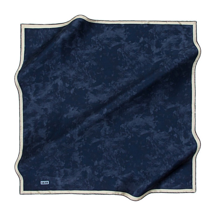 AKER KADIN İpek Krep Saten 90X90 Eşarp