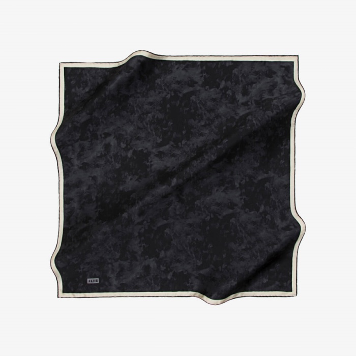 AKER KADIN İpek Krep Saten 90X90 Eşarp