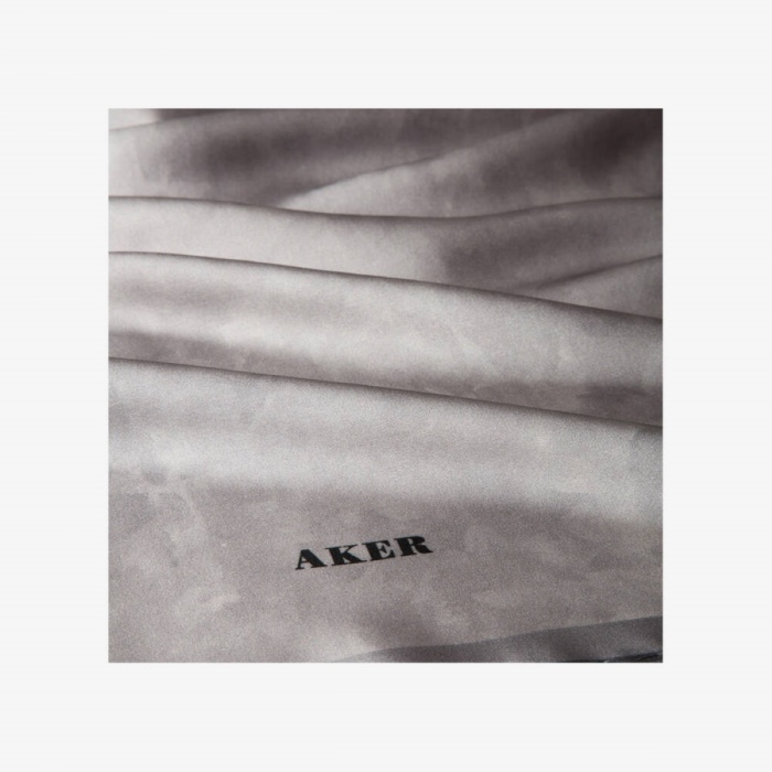 AKER KADIN İpek Krep Saten 90X90 Eşarp