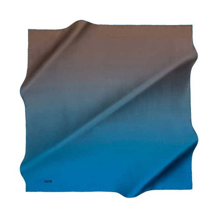 Yeni Aker Kadın Sezonsuz İpek Krep Saten Eşarp 90X90