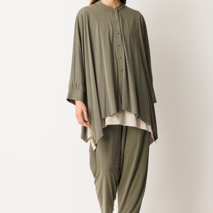 YENİ GHİSA KADIN Yarasa Kol Takım 26KGSTKM3210