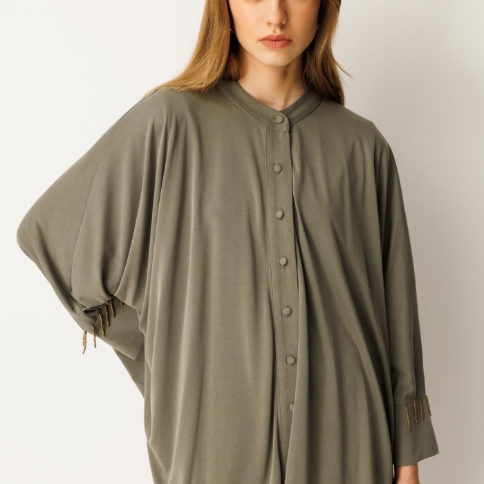 YENİ GHİSA KADIN Yarasa Kol Takım 26KGSTKM3210