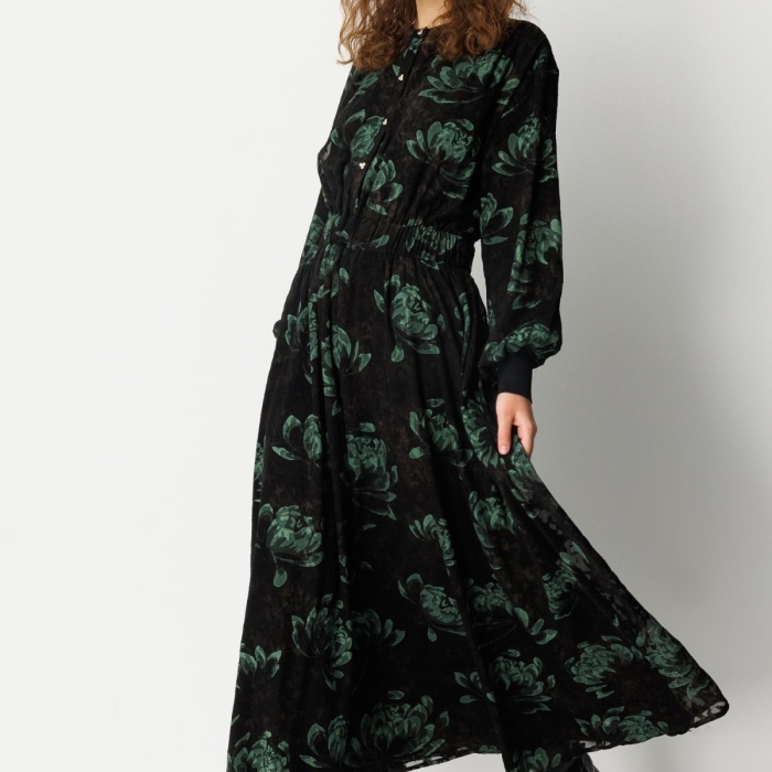 YENİ GHİSA KADIN ELBİSE 26KGSELB4104