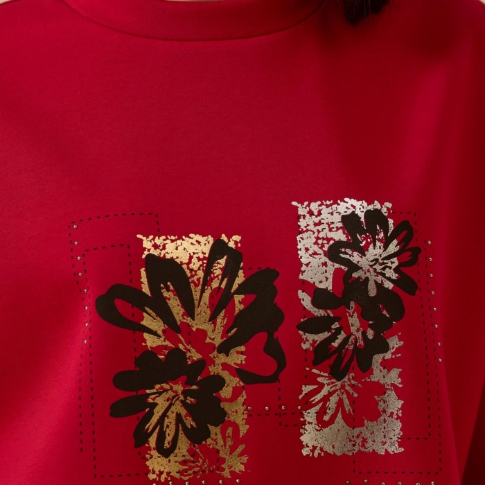 YENİ SEÇİL KADIN çiçek baskılı sweatshirt 10002522311008