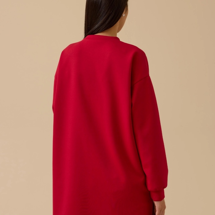 YENİ SEÇİL KADIN çiçek baskılı sweatshirt 10002522311008