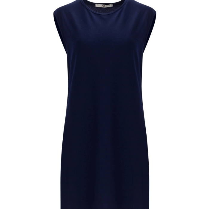 YENİ SEÇİL KADIN YUVARLAK YAKA KOLSUZ BASİC TİŞÖRT 11242101001006