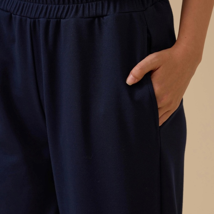 YENİ SEÇİL KADIN elastik bel cepli pantolon 10002521011006