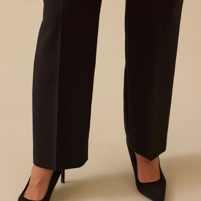 YENİ SEÇİL KADIN büyük beden bilek boy klasik pantolon 10002521014014